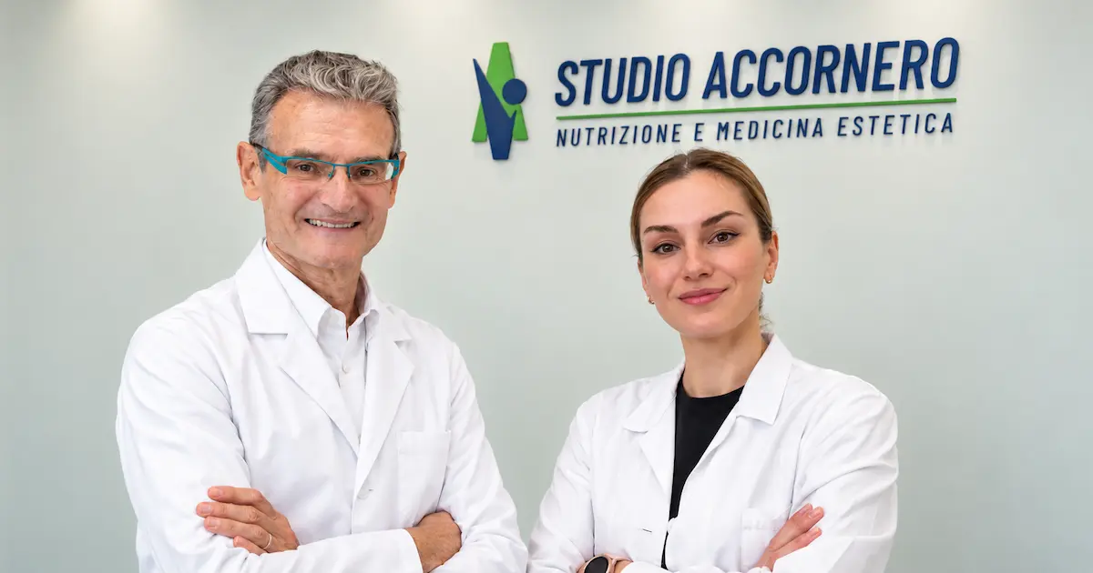 La dott.ssa Annathea Accornero e il dott. Paolo Accornero nello Studio di Milano centro